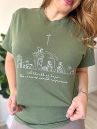 A Thrill of Hope Nativity Graphic Tee