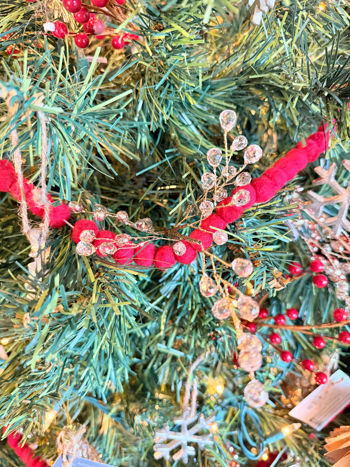 Gold Beaded Berry Pick