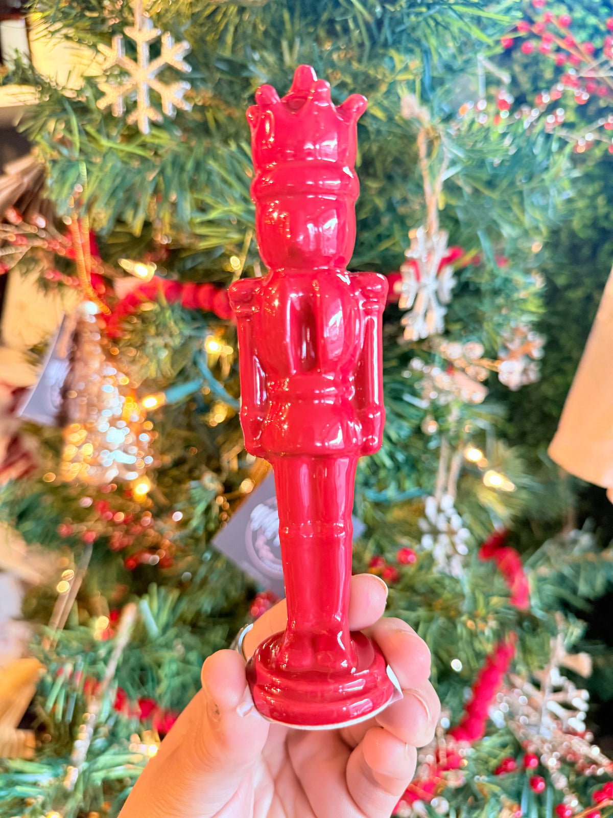 Small Red Decorative Nutcracker