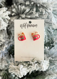 Holiday Frappe Stud Earring