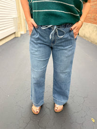 Weston Pull On Drawstring Jeans