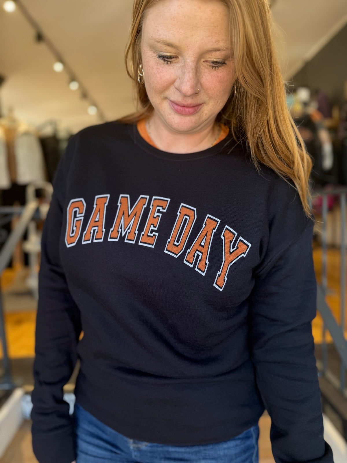 Game Day Orange Sweatshirt