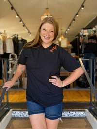 Grafton Embroider Neckline Tee