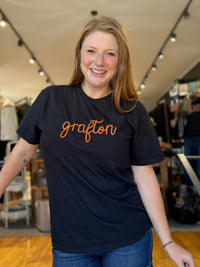 Grafton Embroidered Center Tee