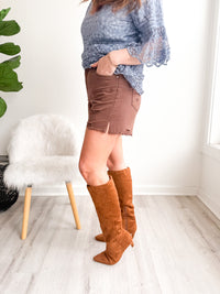Espresso Luxe Shorts