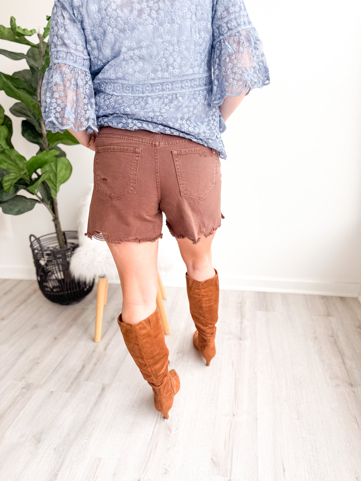 Espresso Luxe Shorts