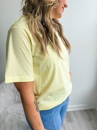 Buttercream Basic Tee