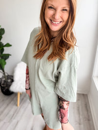 Sage Breeze Romper