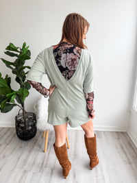 Sage Breeze Romper