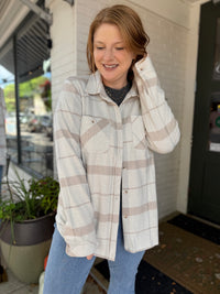 Light Tan Dream Shacket