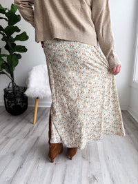 Lemon Leaf Slip Skirt