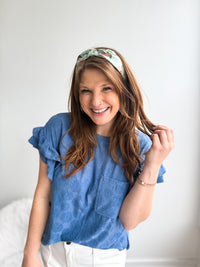 Vintage Floral Headband