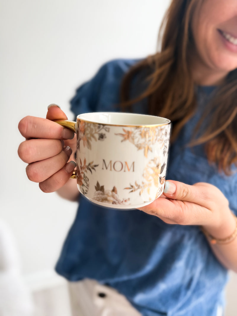 Golden Foliage Mom Coffee Mug