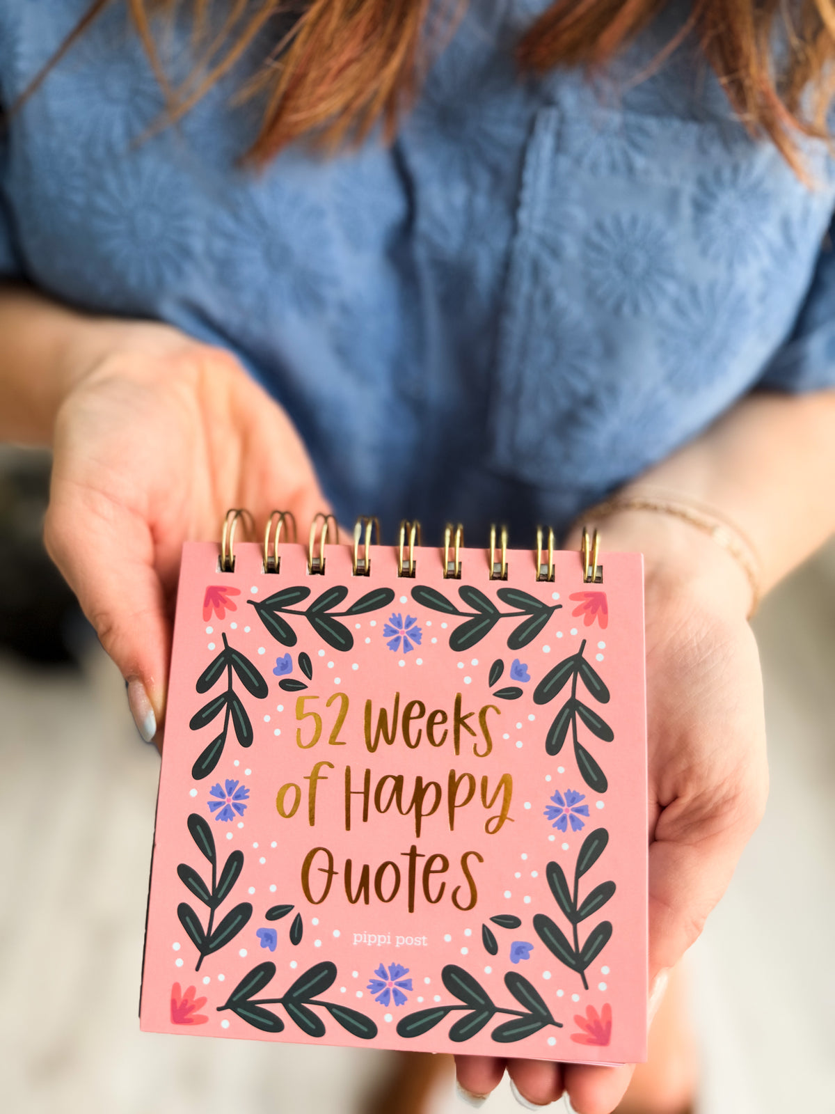 52 Weeks of Happy Quotes - Desk Flip Calendar