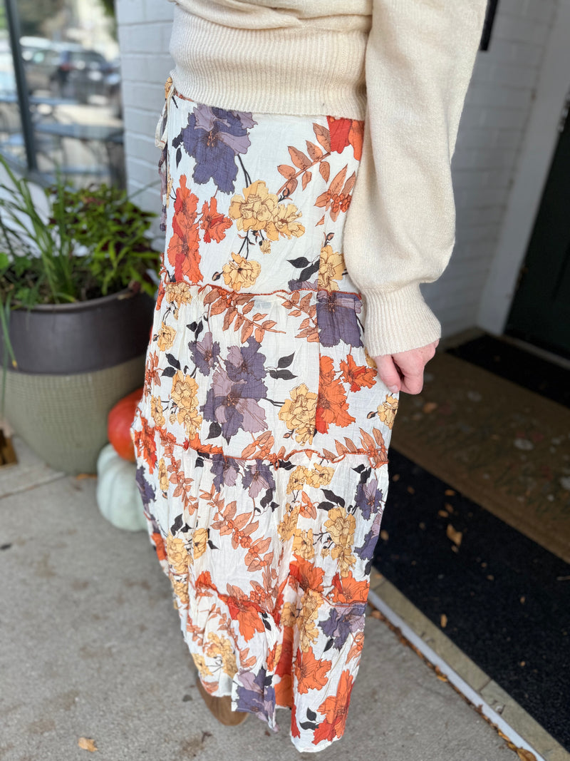 Rust Foliage Skirt