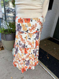 Rust Foliage Skirt