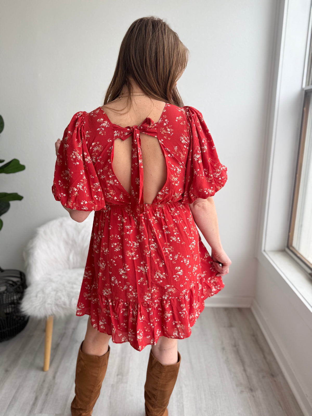 Sweet Meadow Bow Back Dress