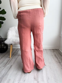 Desert Rose Gauze Joggers