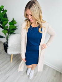 The Jamie Duster Cardigan - Oatmeal