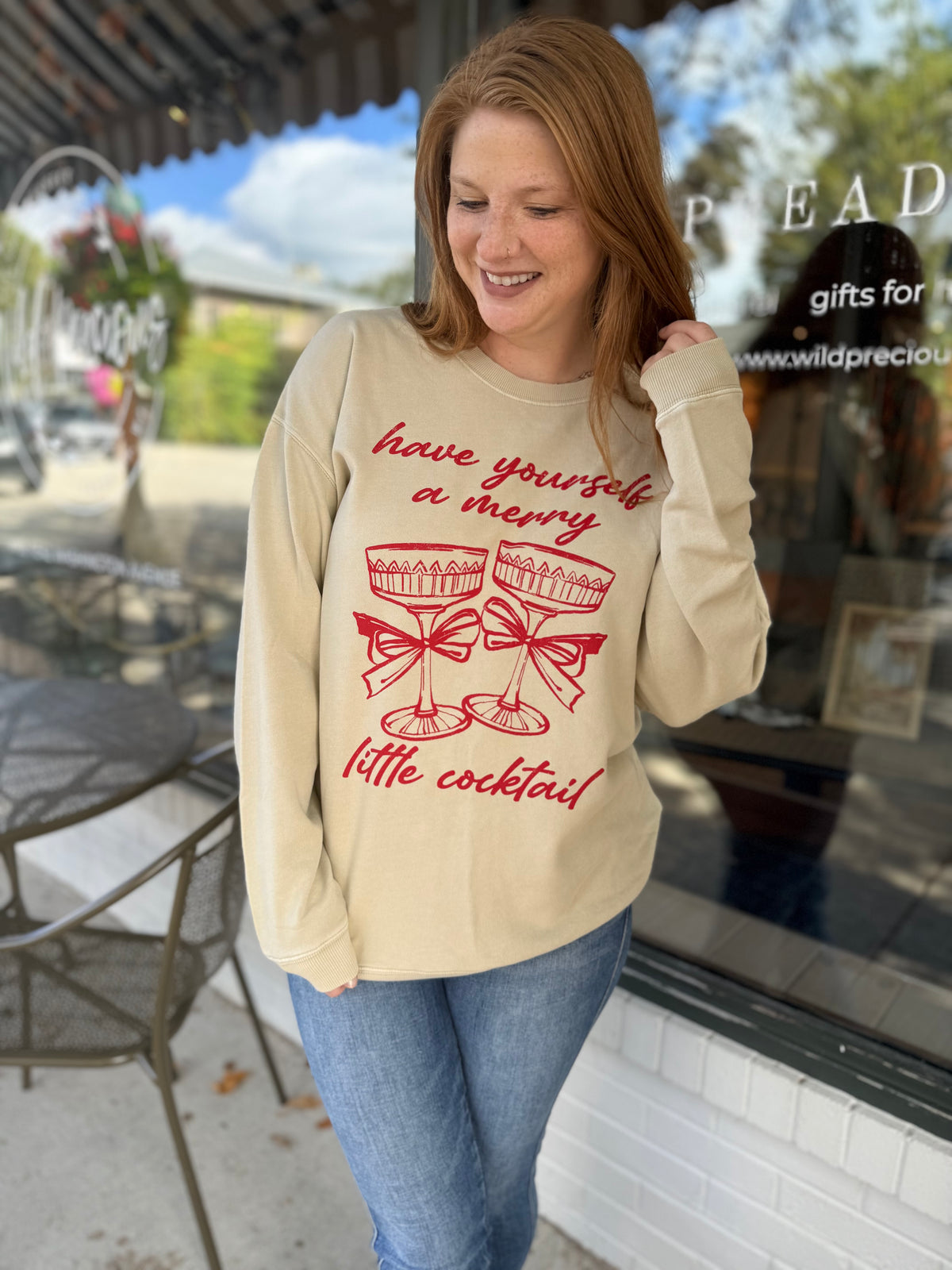Merry Little Cocktail Sweatshirt