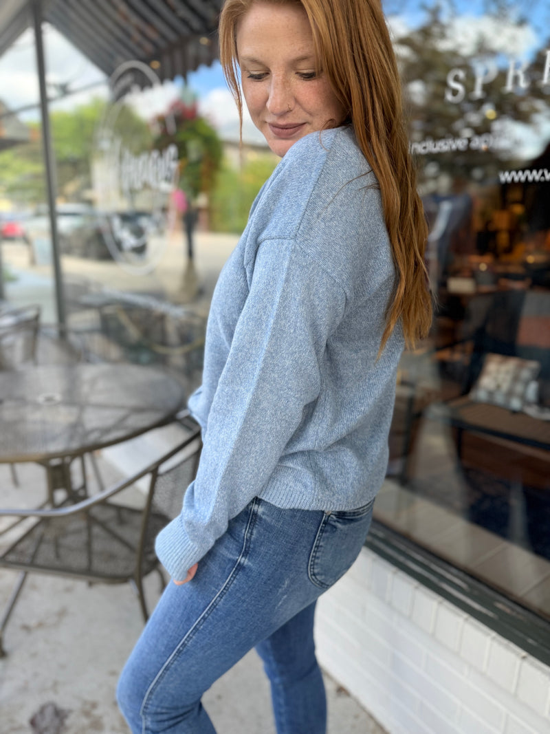 Chelsea Soft Ocean Breeze Sweater