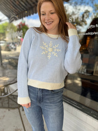 Ice Snowflake Sweater