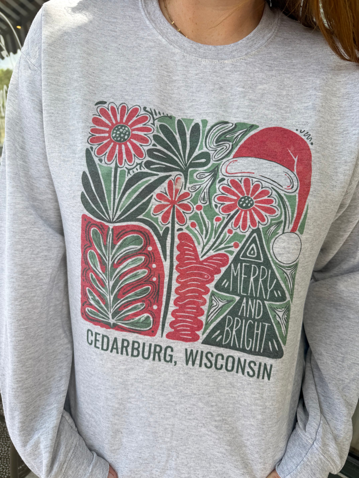 Cedarburg Christmas Crewneck
