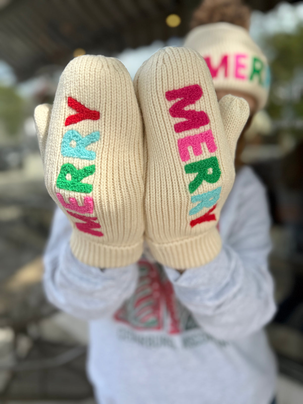 Merry Knit Mittens