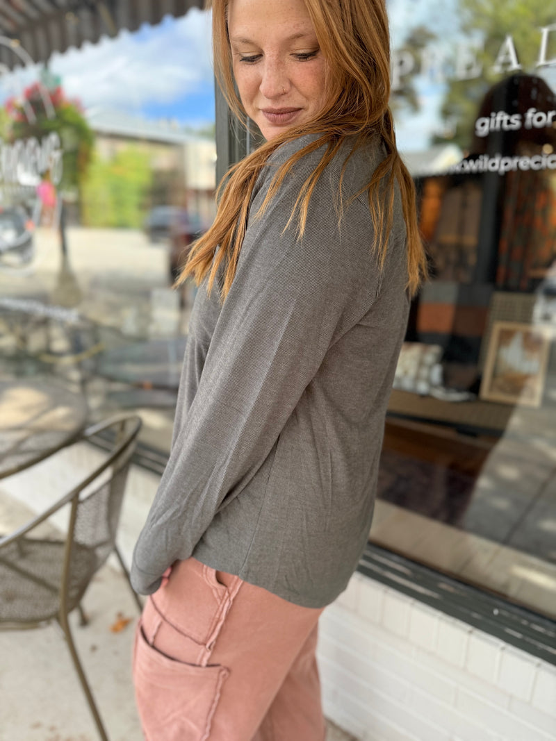 Grey Dream Shacket