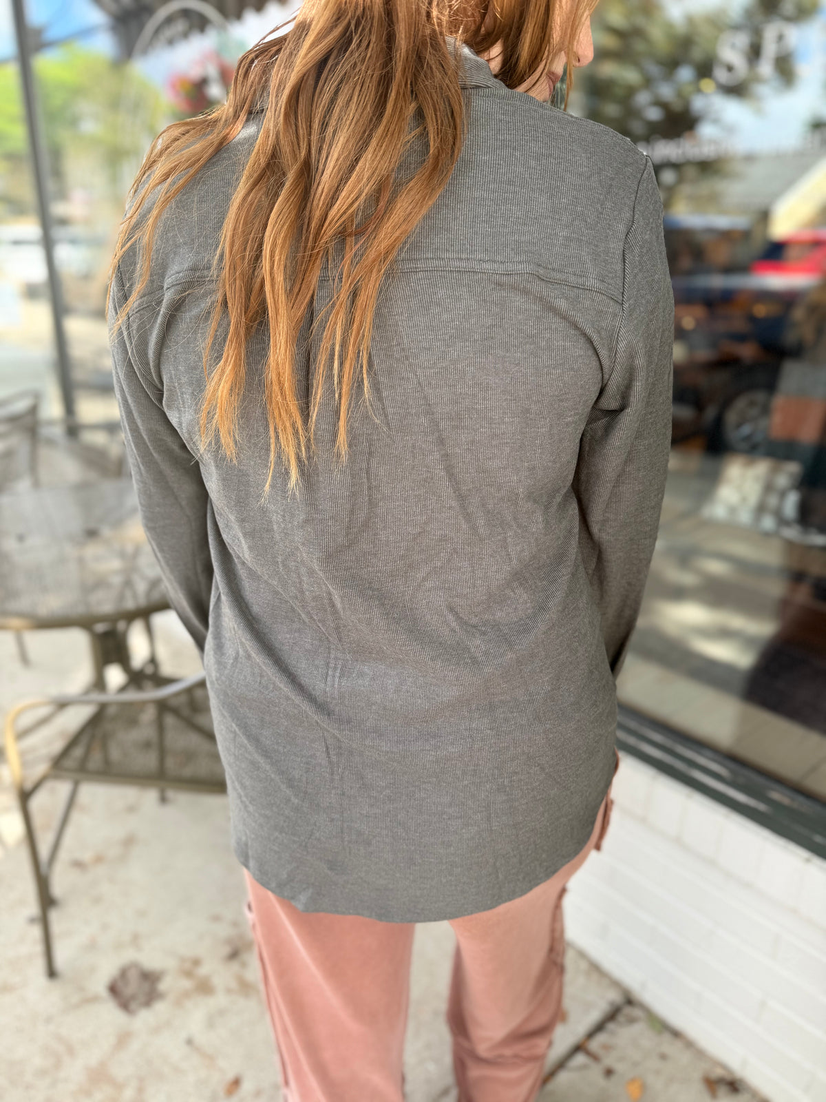 Grey Dream Shacket