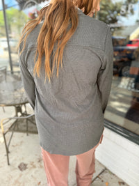 Grey Dream Shacket