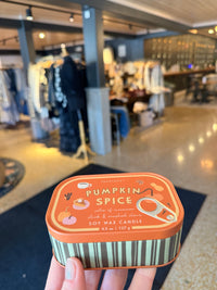 Pumpkin Spice Tin Candle-4.5 Oz