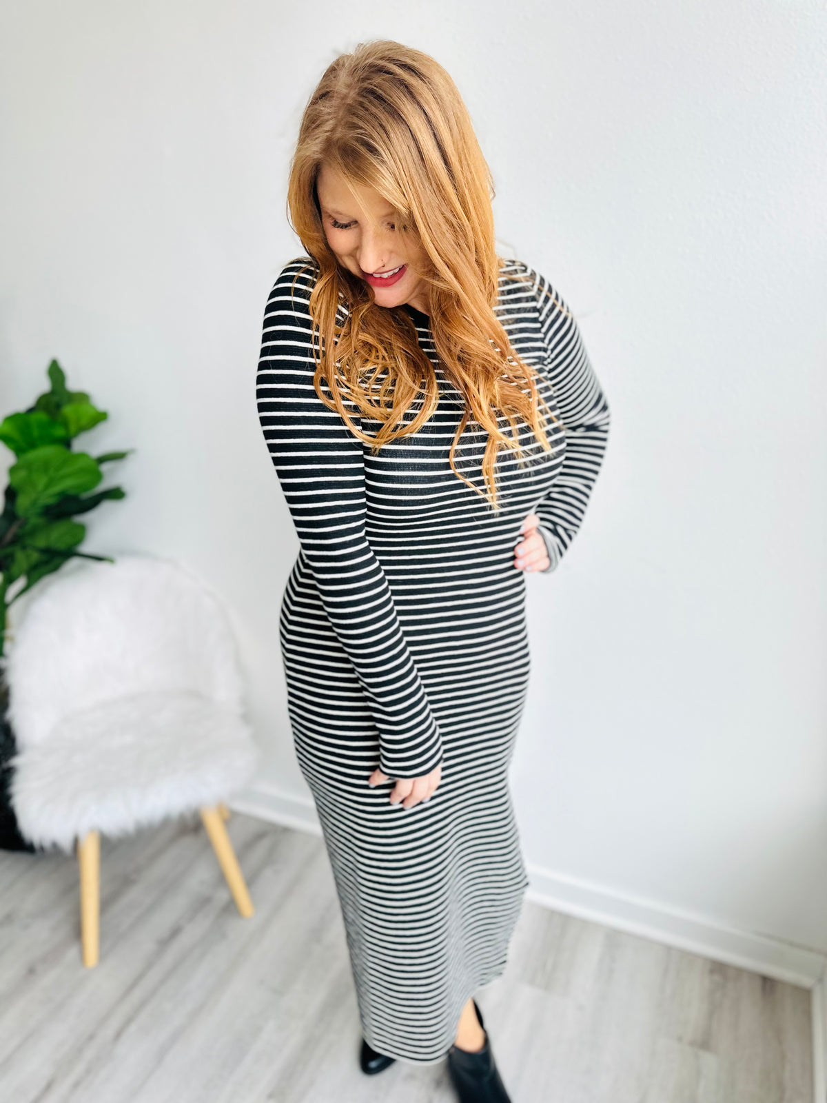 Stripe & Stroll Dress