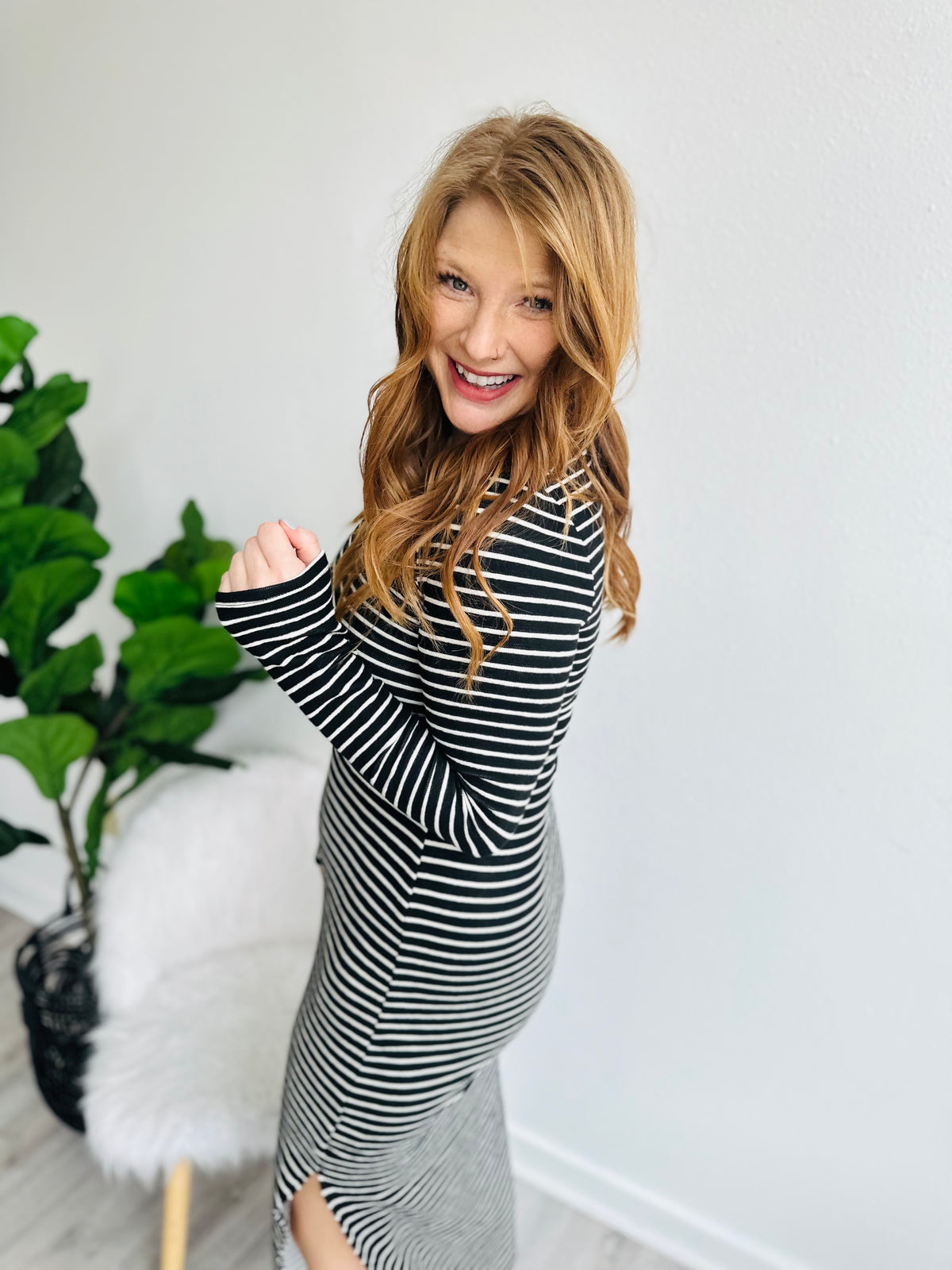 Stripe & Stroll Dress