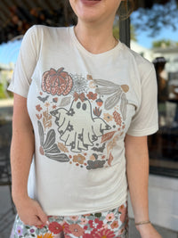 Boo Floral Ghost Tee
