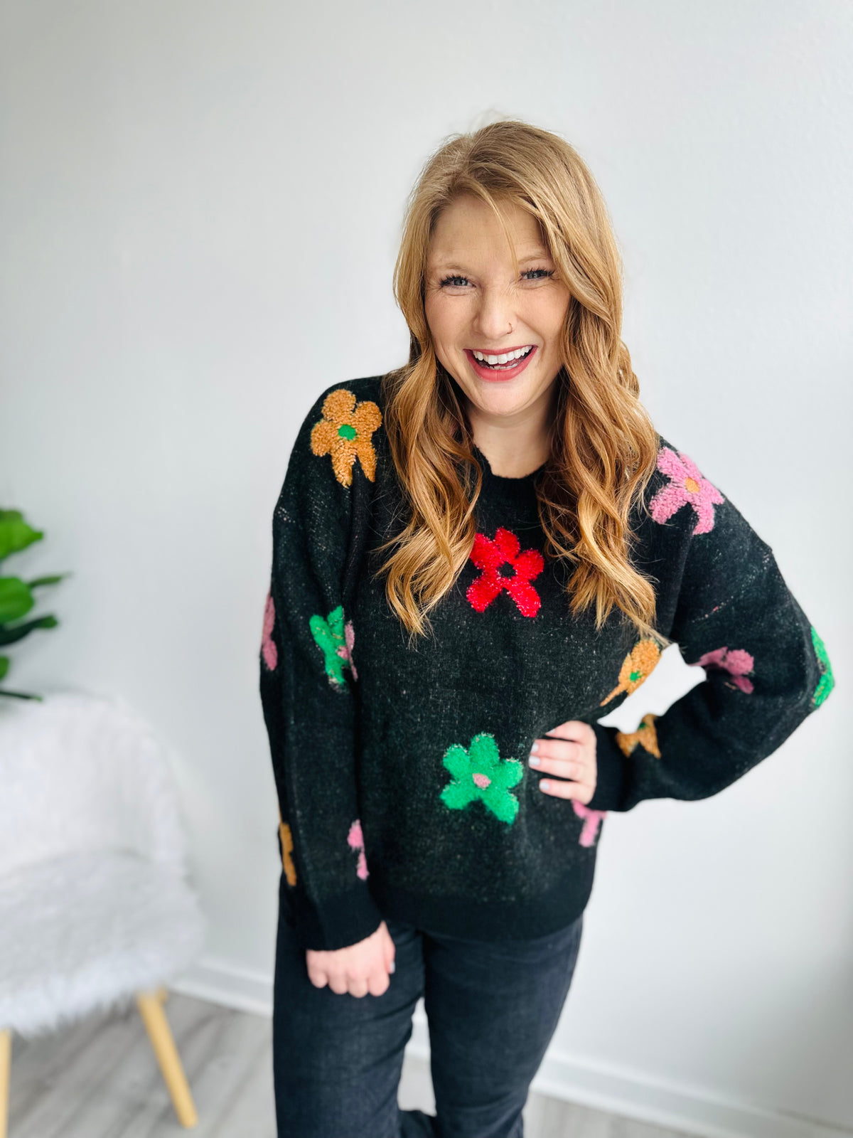 Garden Glow Sweater