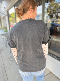 Cowgirl Ghosts Charcoal Tee