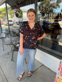 Delah Crop Wide Leg Denim