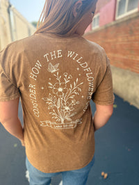 Consider How Wildflower Graphic Top