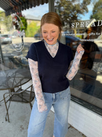 Natalie Soft V-Neck Sweater