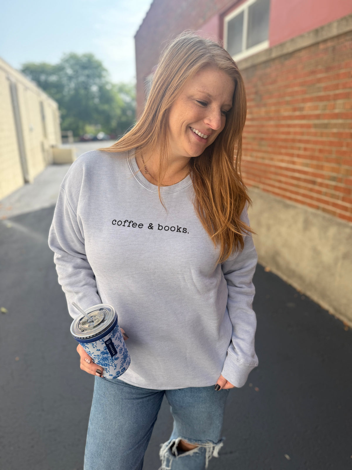 Coffee and Books Sweatshirt