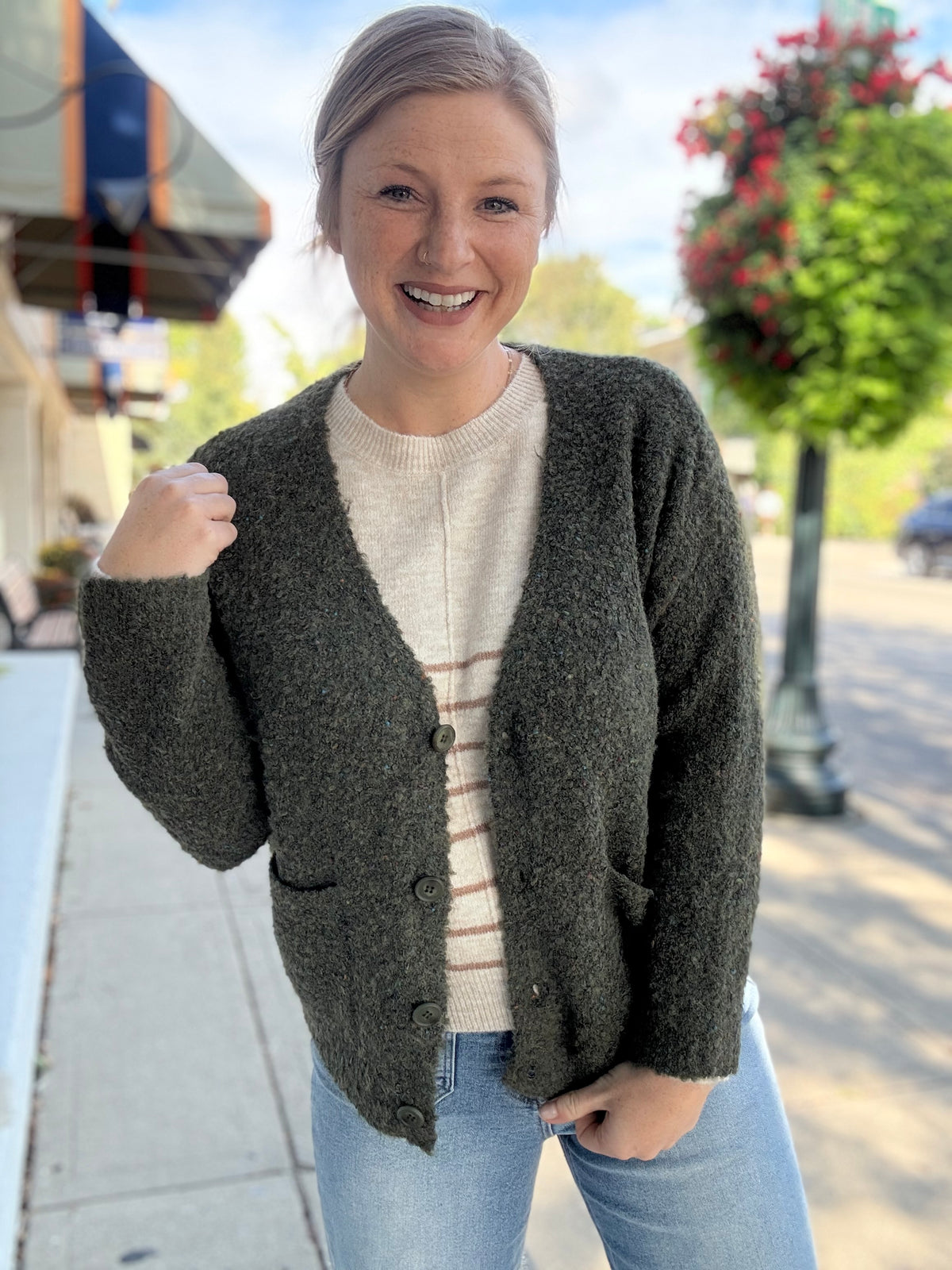 Olive Dreams Cardigan