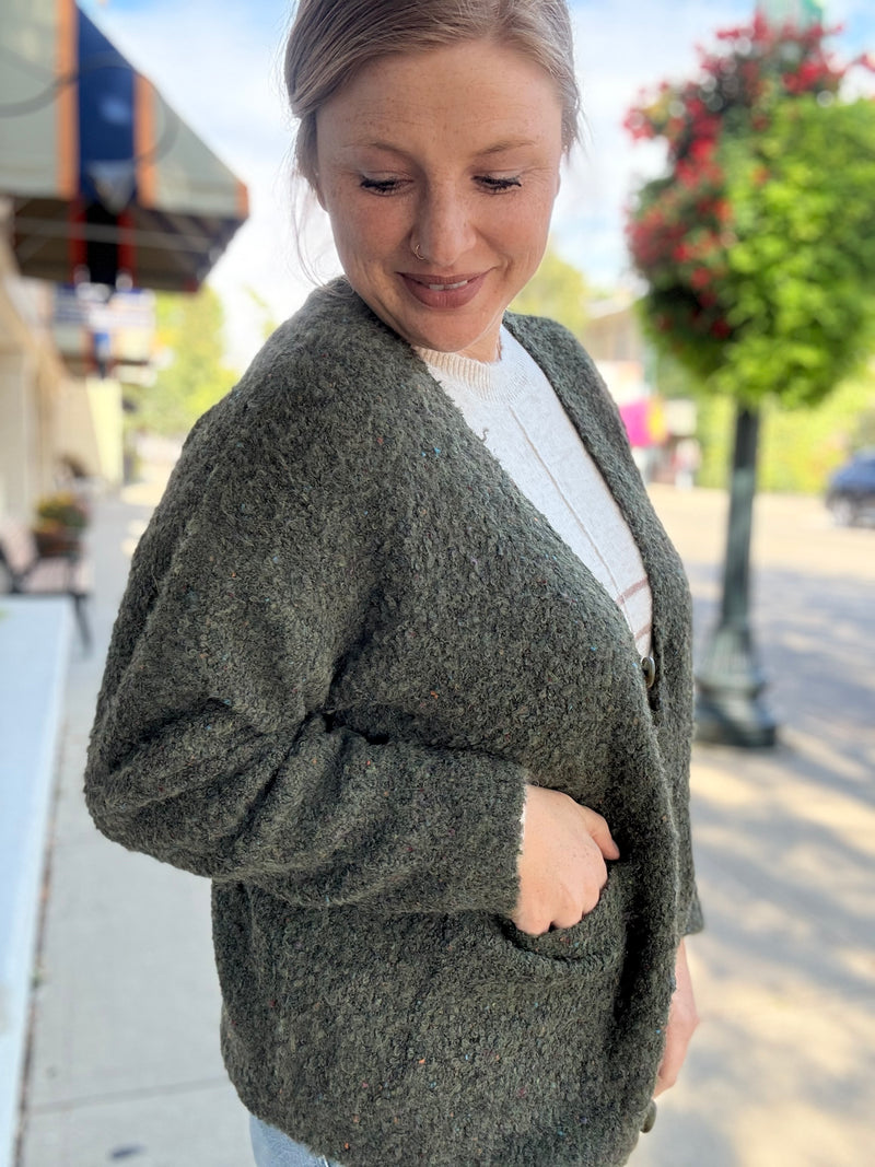 Olive Dreams Cardigan
