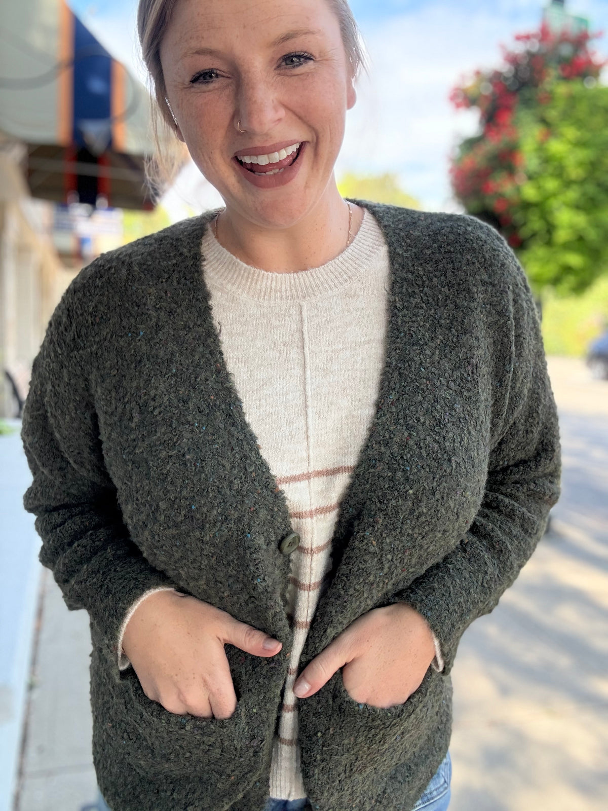 Olive Dreams Cardigan