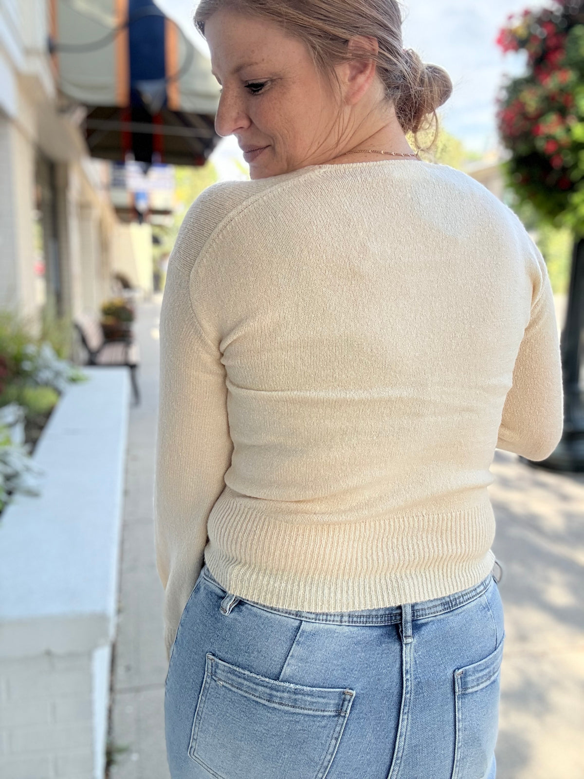 Cozy Wrap Sweater - Taupe