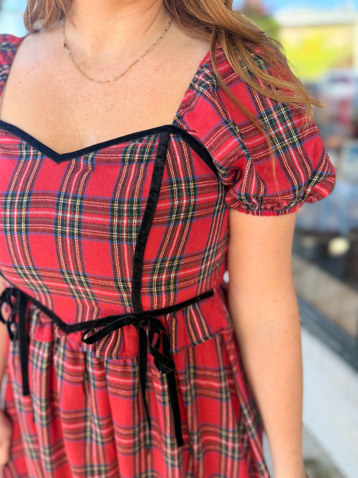 Plaid Noel Dress