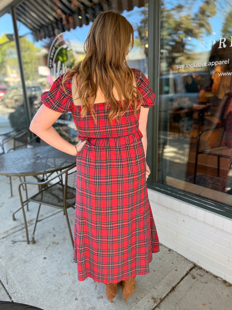 Plaid Noel Dress