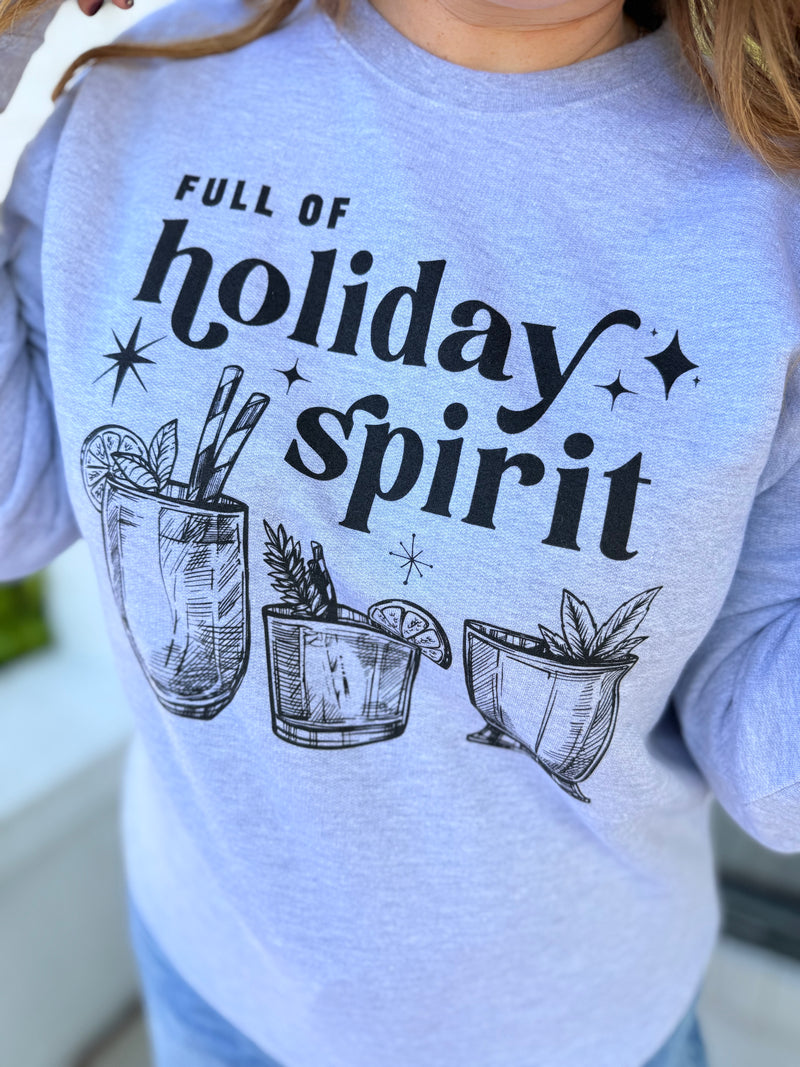 Full of Holiday Spirit Crewneck