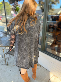 Wildflowers Graphic Tunic Top