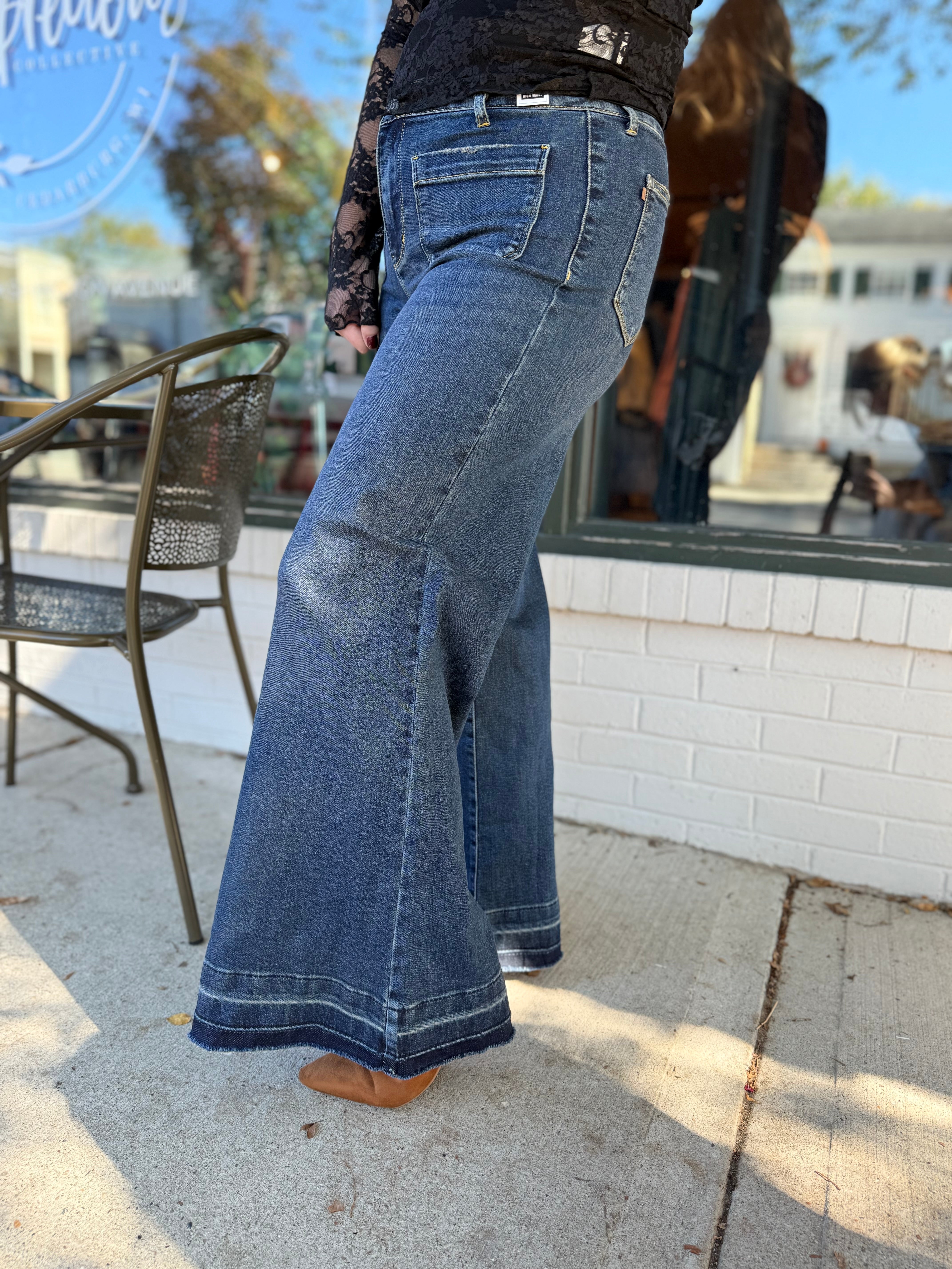 Palazzo Front Pocket JB Jeans – Wild & Precious Boutique